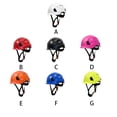 thumbnail image 3 of Bearachild Casco de seguridad Equipo de protección Sombrero duro Protector de cabeza 6 puntos Equipo de ciclismo Sombreros de construcción Cadenas y protecciones para puertas de seguridad Naranja, 3 of 6