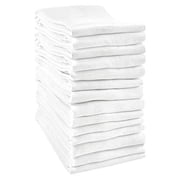 SIMPLI-MAGIC Shop Towels 14x12 Inch - Pack Of 4 (600 Count Total) Reusable Cotton Cleaning Rags