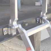EZ Deck Step Aluminum Ladder Mounting Brackets