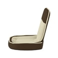 thumbnail image 4 of Posh Living Amila Mesh Floor Chair Beige, 4 of 7
