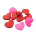thumbnail image 2 of 6 PCS Silicone Tennis Racket Vibration Dampeners Heart Shape Tennis Racquet Absorbers Tennis Racket Strings Dampers for Players (Red and Rosy), 2 of 5