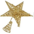 thumbnail image 4 of Christmas Tree Topper Star,Glittering Christmas Tree Decoration Ornaments,20cm (Golden), 4 of 6