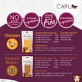 thumbnail image 3 of CARU Daily Dish Smoothie Lickable Treat for Dogs - Peanut Butter, 2 oz, 4 count, 3 of 6