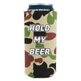thumbnail image 1 of Hold My Beer 16 oz. Can Coolie (Camo), 1 of 3