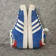 thumbnail image 5 of adidas Mens Skate Shoes SZ 10.5 Half Shells Suede Sneakers Low 78 Bluebird White, 5 of 6