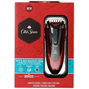 Old Spice Wet & Dry, Shave & Trim Shaver, Powered by Braun