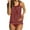 Wine swimsuit women, variant on Wycnly Swimsuits for Women Modest Swimsuits for Women Womens Bathing Suit Two Piece Swimsuits Womens Tankini Sets Summer Fashion Polka Dot Print Plus Size Swimwear Tank Top Swimsuit with Trunks