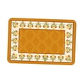 thumbnail image 3 of DOLITY Kitchen Absorbent Drain Pad Dinnerware Placemat Dish Drying Mat Farmhouse Dishes Orange, 3 of 9