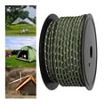 thumbnail image 1 of 30M 6mm Reflective Tent Rope Guylines, Multifunction Tent Awning Guide Rope Glow Green, 1 of 10