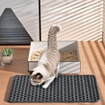 thumbnail image 4 of Silicone Cat Litter Mat 15x9 Inches Large Waterproof Non-Slip Washable with Raised Dots for Litter Control and Easy Cleaning, 4 of 6