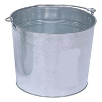 BKT-GAL-500 Galvanized Steel Bucket, 10-3/4" Depth, 5 gallon, 44 pound Capacity$$Tools & Hardware Other