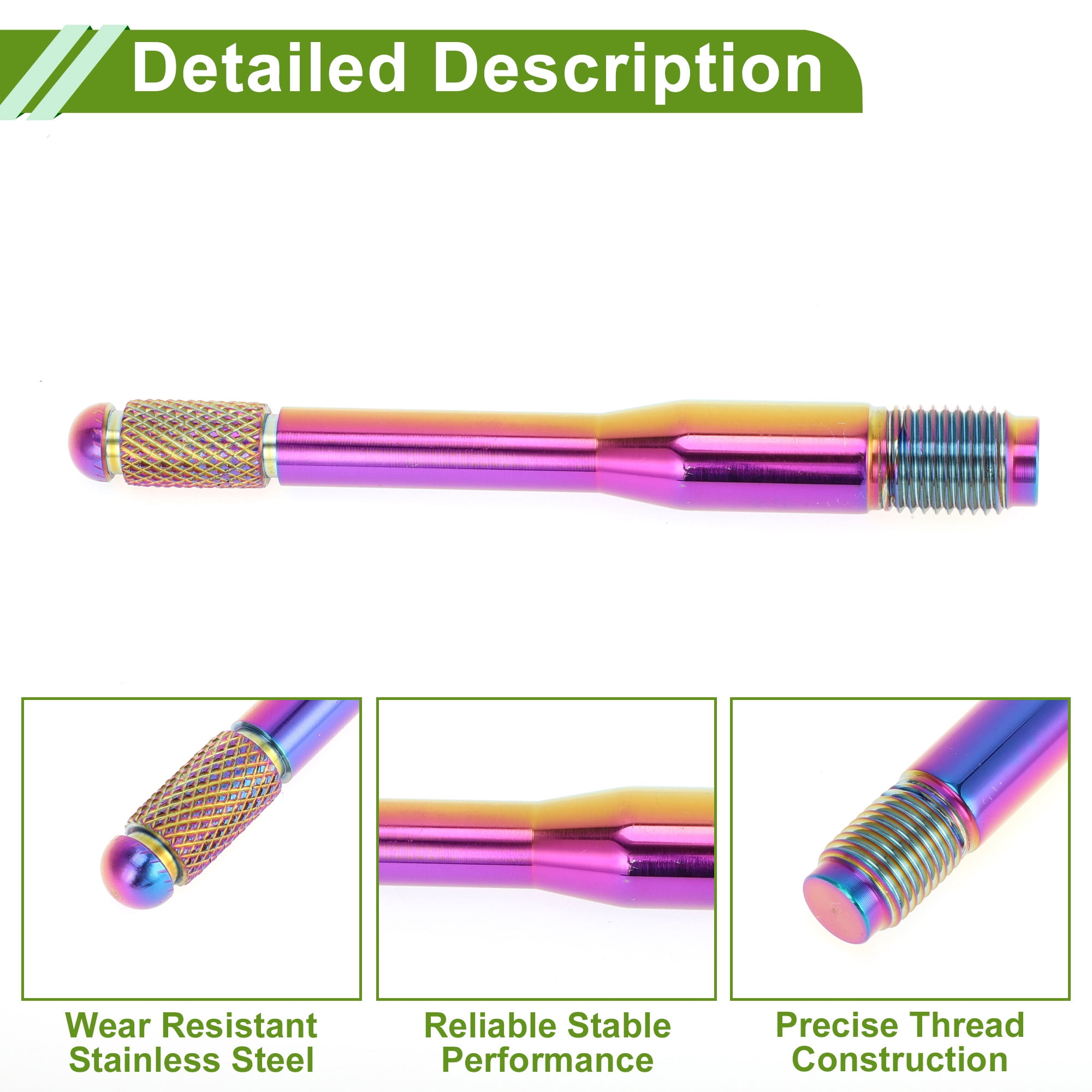 Unique Bargains Universal M14x1.5 Wheel Alignment Pin Rim Stud Pilot Pin Tire Change