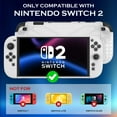 thumbnail image 3 of Protective Case for Nintendo Switch 2 (2025), Dockable Switch 2 Case Protector, Full Protection & Anti-Scratch & Ergonomic Design (White), 3 of 8
