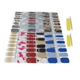thumbnail image 1 of Waterproof Resin Nail Stickers Full Cover Shining Stickers for Women Valentine's Day Gift Suncolor Hair, 1 of 11