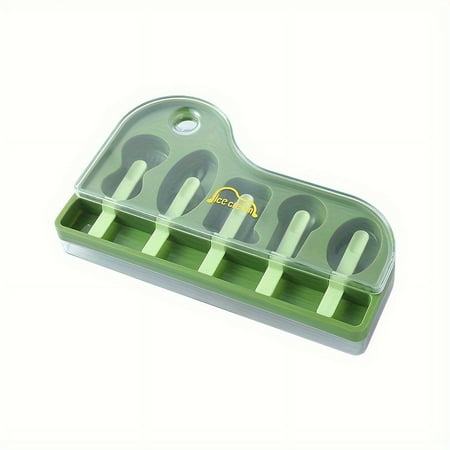 

1 Pc Piano Ice Cream Mold Popsicle Silicone Molds Set Ice Cream Molds With Sticks For Cake Pop Ice Pop Cakesicles Suitable For Summer Family DIY Ice Cream Ice Cube Party Travel Wed