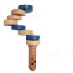 thumbnail image 1 of 1 Piece Handheld Wooden Balancer, Wobble Balance Stability Trainer, Perfect Christmas Gifts for Kids & Adults, 1 of 2
