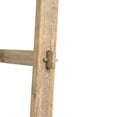 thumbnail image 4 of Sagebrook Home Wooden Decorative 76" Ladder, Brown, 4 of 4