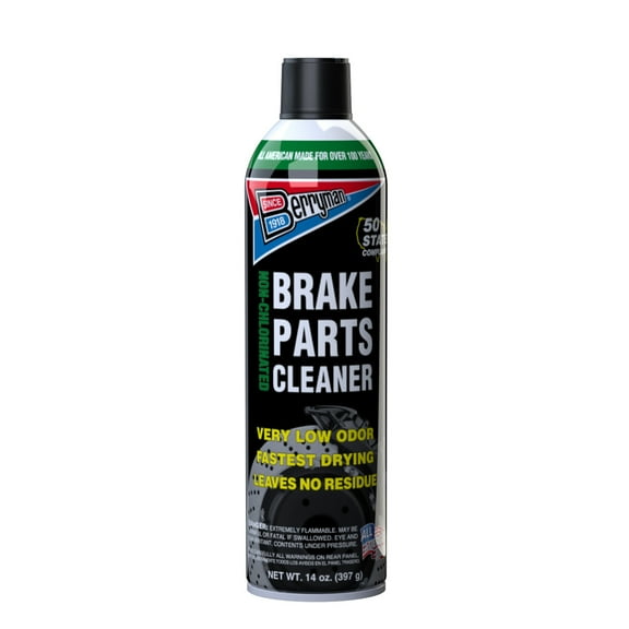 Berryman Brake Parts Cleaner 2420C, Non-Chlorinated Aerosol Spray for Cars and Trucks, 14 oz