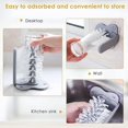 thumbnail image 3 of Cup Brush with Suction Base Double Sided Bristle Glass Cup Cleaner Standing Bottle Washer, 3 of 5