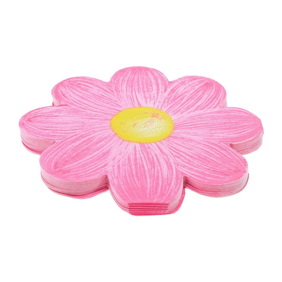 OFFIGAM Disposable Floral Tea Party Napkins with Rosy Design for Birthday Parties, Special Events, and Celebrations