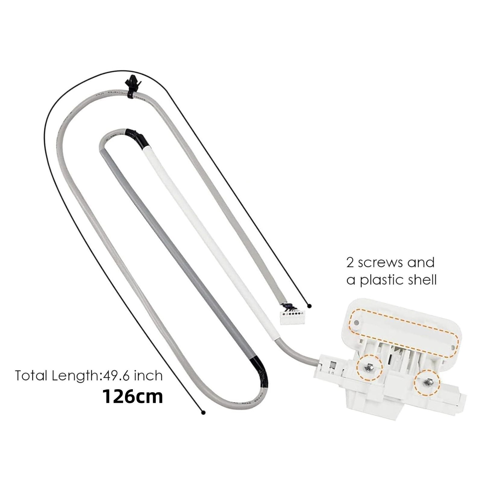 NATEFEMIN W10810403 Washer Lid Lock Switch Assembly for Whirlpool F5 Error Premium Durable