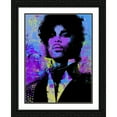 thumbnail image 2 of Stephen Chambers 25x32 Black Ornate Wood Framed With Double Matting Wall Art Titled - Prince Circles, 2 of 6