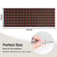 thumbnail image 5 of Multicolor Christmas Pattern Kitchen Rug Mat,Kitchen Runner Rugs Non Skid Washable,Decorative Kitchen Floor Mats for Kitchen,Sink,Laundry,17"X47", 5 of 5