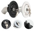 thumbnail image 2 of pitrice 78mm Water Inlet Filler Tough Fill Hatch for RV Trailer Boat Motorhome Black, 2 of 4