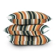 thumbnail image 4 of Society6 Mid Century Stripes by Sheila Wenzel-Ganny Throw Pillow, 4 of 5