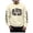 Beige, variant on Men's Fashion Oversized Pullover Sweatshirt Holiday Logo Print Hop Crewneck Tops Casual Streetwear Clothing Oversized Pullover Long Sleeve Crewneck Casual Tops