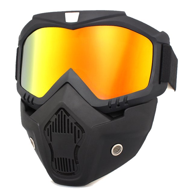 Gafas de máscara facial Estrela, gafas de protección contra el viento para casco de motocross