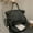 black, variant on Matte Leather Women Tote Bags Tassel Design Female Shoulder Bag Big Suede Shopper Handbag Lady Large Travel Rivet Messenger Bag