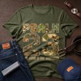 thumbnail image 4 of Jollimate Psalm 23 The Lord Is My Shepherd Shirt, Christian Men Camo Graphic Tee, Cool Retro Scripture Men's T-Shirt, 4 of 6