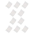 thumbnail image 3 of Minnieouse 5 piezas de gancho elástico para el cabello, soporte para cola de caballo, cordón de pelo ligero, resistencia a la tracción, bandas elásticas Albaricoque 10piezas Minnieouse  CBP372184, 3 of 5