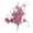 Hot Pink, variant on Kugisaki Mums Artificial Flowers, Faux Mini Chrysanth, Fake Wedding Flowers for DIY Bouquet Centerpieces Floral Arrangements Home Decorations