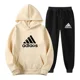 thumbnail image 5 of Sudadera con capucha y pantalones de chándal para hombre y mujer, ropa deportiva de marca de alta calidad, informal, con estampado relajado, para campamento y pesca, a la moda, novedad de otoño e invi, 5 of 5