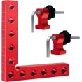 thumbnail image 1 of Cuadrado de sujeción, Cuadrados de posicionamiento de 90 grados, Herramienta cuadrada de sujeción de esquina Carpintero de carpintería de aleación de aluminio tipo L para aficionado al proyecto, Gabinetes ZefeiWu 8390605271816, 1 of 1