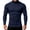 A-Dark Blue, variant on RKSTN Compression Shirt Men Long Sleeve Solid Color Mock Neck Lightweight Fall Winter Daily Base Layer Thermal Shirts for Men (Pink ,M)