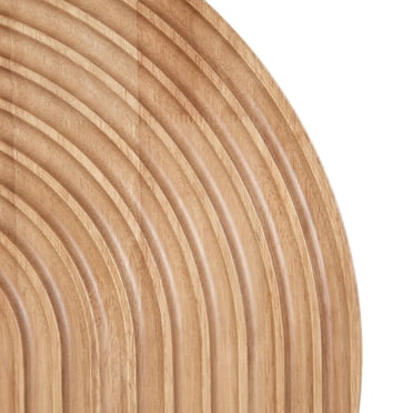 Kate And Laurel Ballez Wood Plaque Set - 3 Piece Geometric Wall Art 14x14 Inches