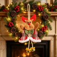 thumbnail image 7 of Christmas Ornaments, Personalized Christmas Tree Decoration Pendant, Cloth Xmas Tree Hanging Decor Christmas Gifts, 7 of 7