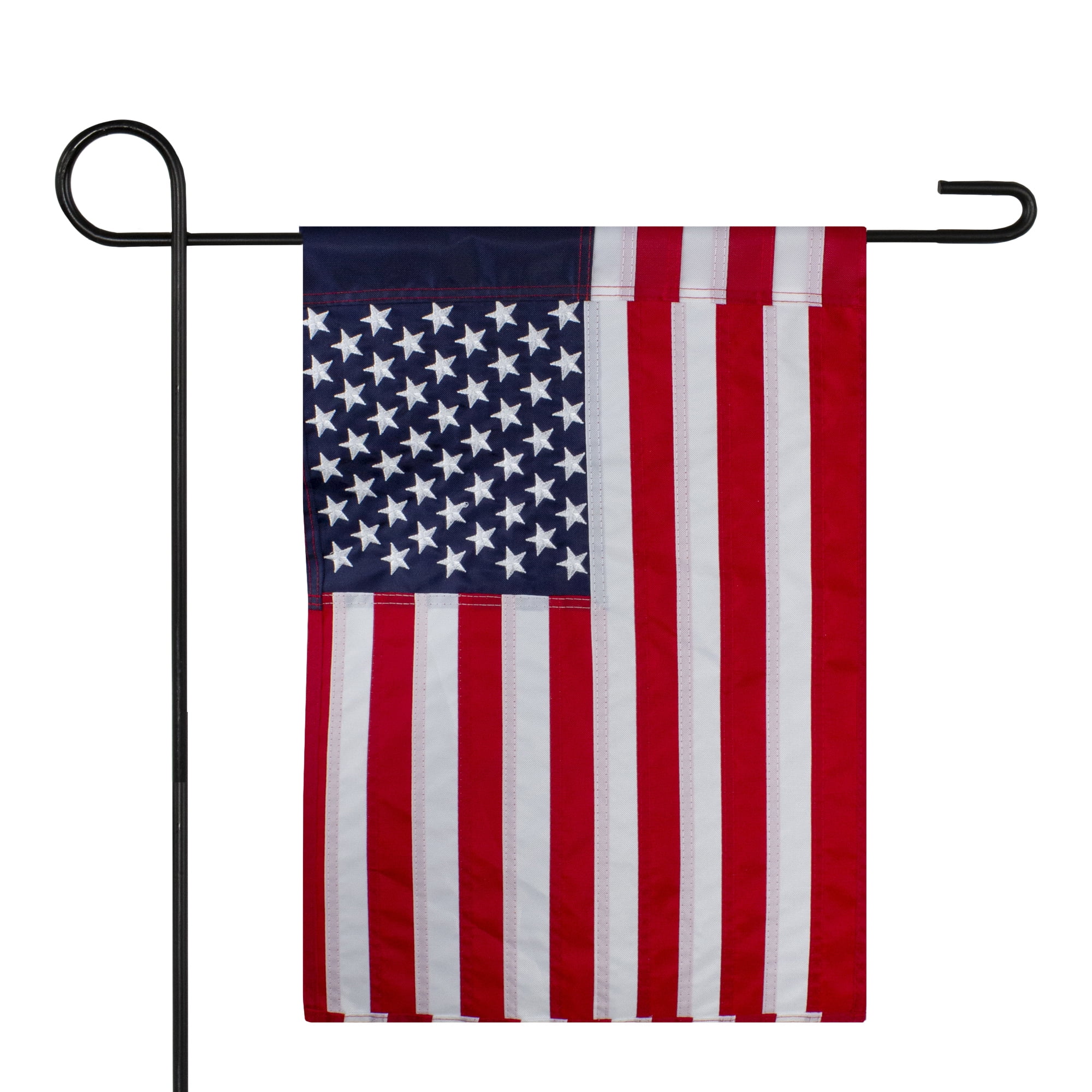 Free Ship! NEW 12.5"x18" USA/4th of July Patriotic CAMPER/PICNIC Garden Flag 