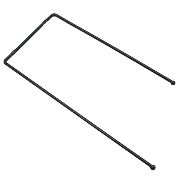 Estante para sombreros de vaquero, estante de almacenamiento de sombreros en forma de U de hierro, suministros para el hogar (1 unidad)