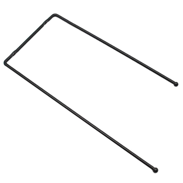 Estante para sombreros de vaquero de almacenamiento, estante para sombreros en forma de U de hierro, suministros para el hogar, 1 unidad