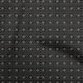 thumbnail image 1 of oneOone Polyester Spandex Black Fabric Geometrical Dress Material Fabric Print Fabric By The Yard 56 Inch Wide, 1 of 4