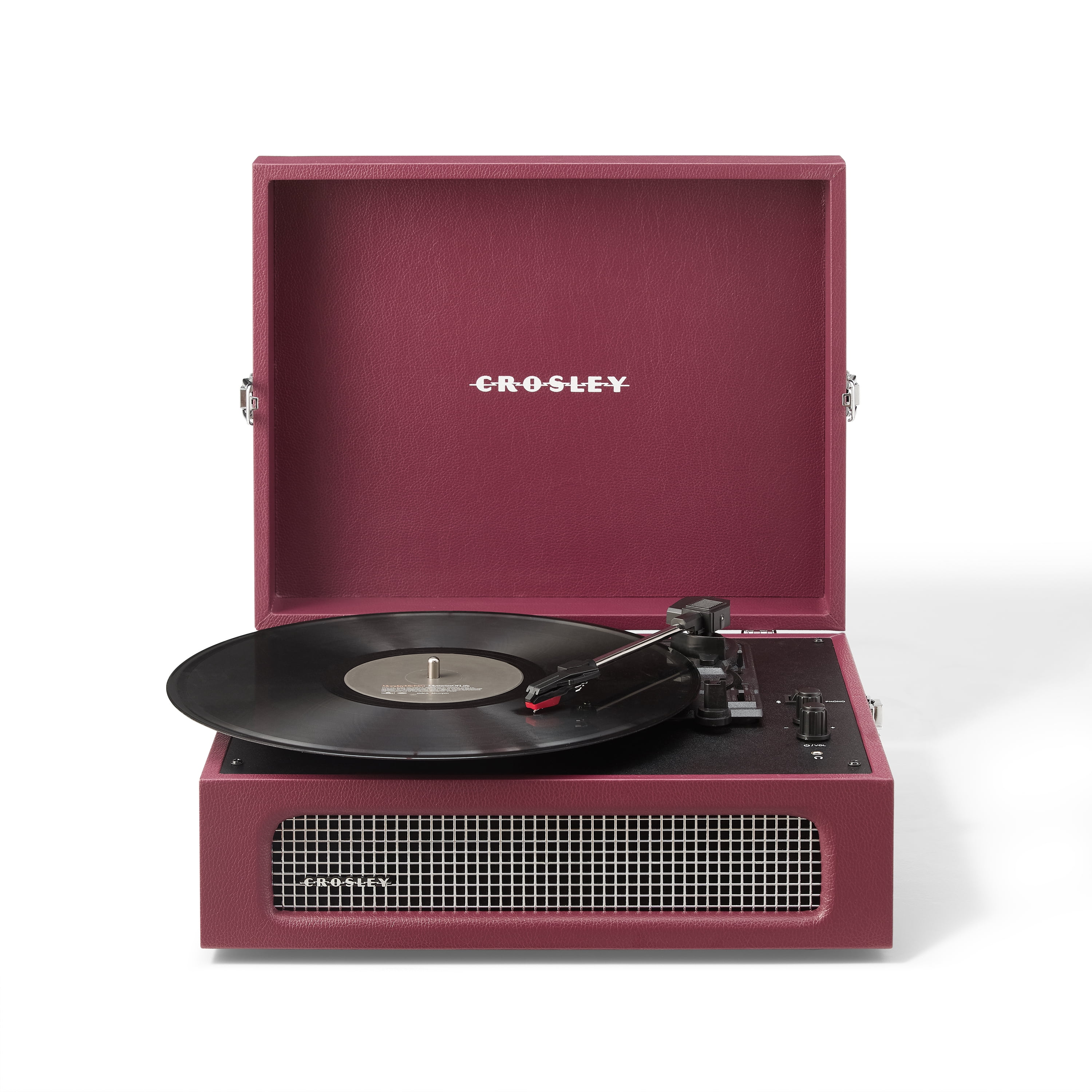 Crosley Voyager Vinyl Record Player with Speakers and Bluetooth - Audio Turntables