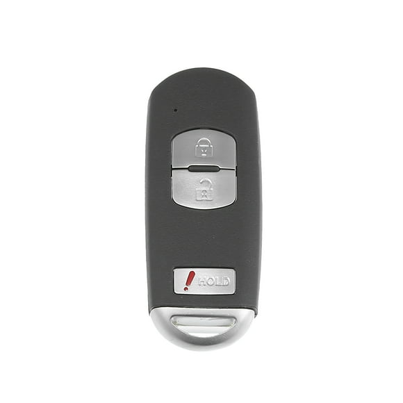Car Key Fob Shell 3 Button Remote Control Key Case Shell Keyless Entry Housing Replacement for Mazda 3 6 MX5 2014-2018