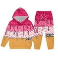 thumbnail image 4 of FASHOFT Boys Sweatsuit Ice Cream Drip Graphic Hoodie And Sweatpants 2 Piece Outfits Set Ice Cream Tracksuit Y2K Cute Preppy Jogger Sets Hot Pink, 4 of 8