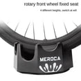 thumbnail image 4 of Greeniant Soporte de rueda delantera para bicicleta, dispositivo de entrenamiento ajustable en altura, bloque interior, marco de fijación Ciclismo, 4 of 6