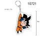 thumbnail image 4 of Llavero con figura de Anime Dragon Ball Goku, llavero acrílico transparente con estampado de doble cara, bonito colgante para mochila, regalos de cumpleaños, 4 of 5