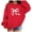Red, variant on Girls Athletic Hoodies Toddler Sweatshirt Printed Casual Long Sleeve Hoodies Cute Pattern Print Sweatshirts for Girls Trendy